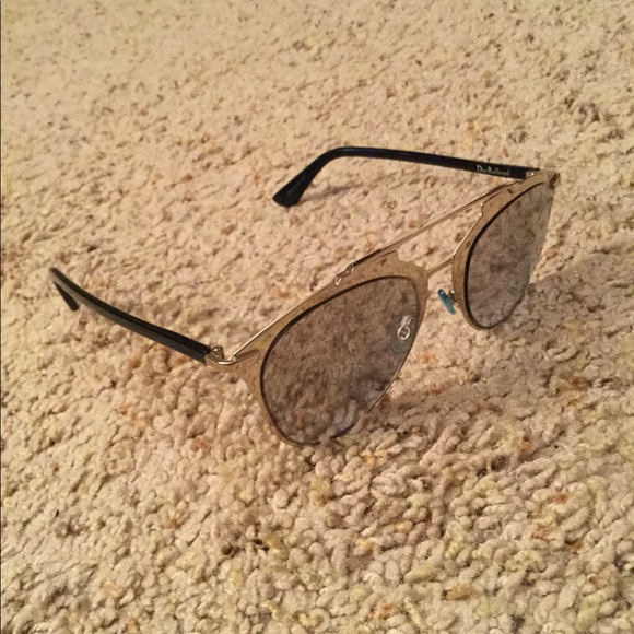 DIOR REFLECTED AVIATOR SUNGLASSES 52 21 140 w CASE - Picture 3 of 8